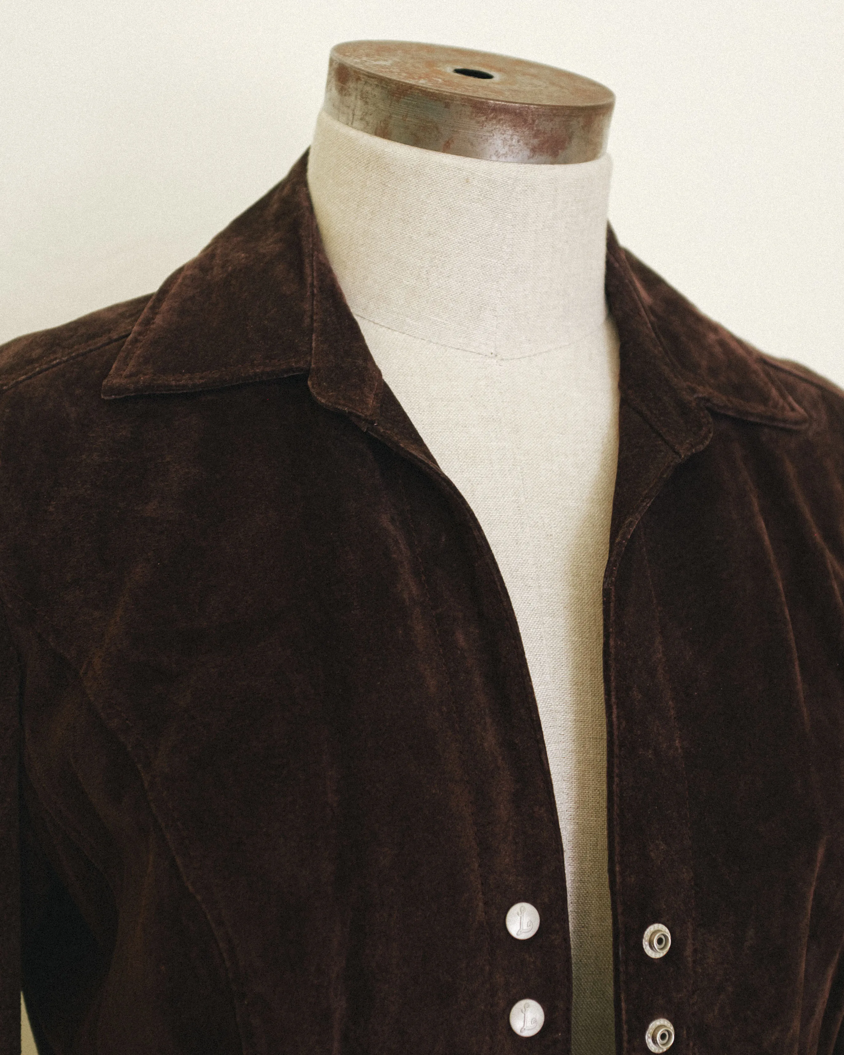 Walnut Suede Jacket