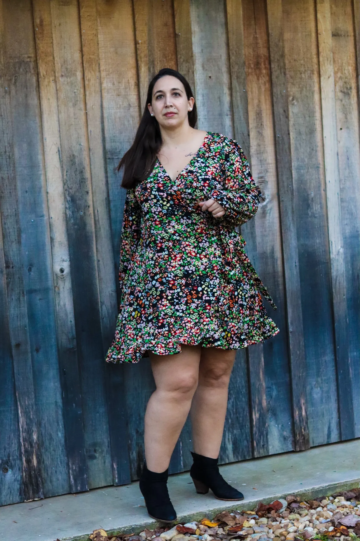 Wildflower Wrap Dress