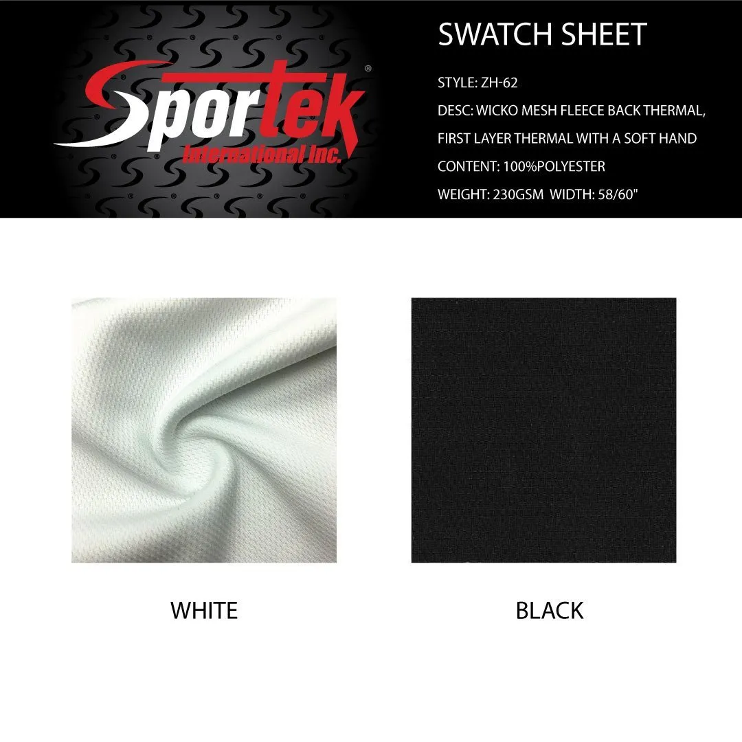 ZH-62 Wicko Mesh Fleece Back Thermal